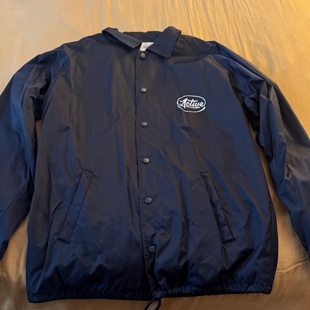 Active USA Dark Blue Men's Windbreaker